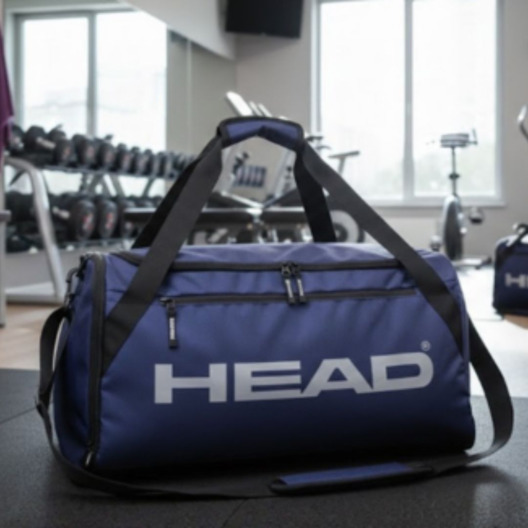 Borsone Palestra HEAD 50 Litri - Capiente, Impermeabile, con Tasca Portascarpe e Tracolla Removibile
