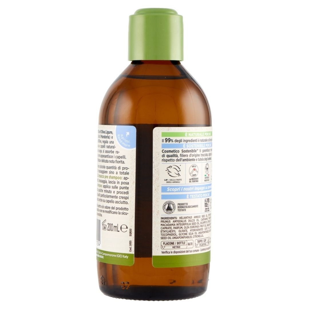 I PROVENZALI - Olio Corpo e Capelli Ulivo Ligure - Emolliente - 200ml