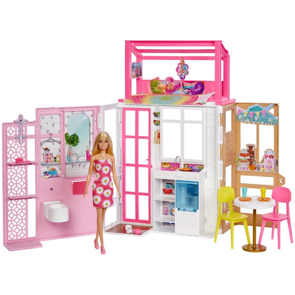 Barbie Loft Casa di Barbie Playset con bambola Barbie e casa a 2 piani Northstar4you