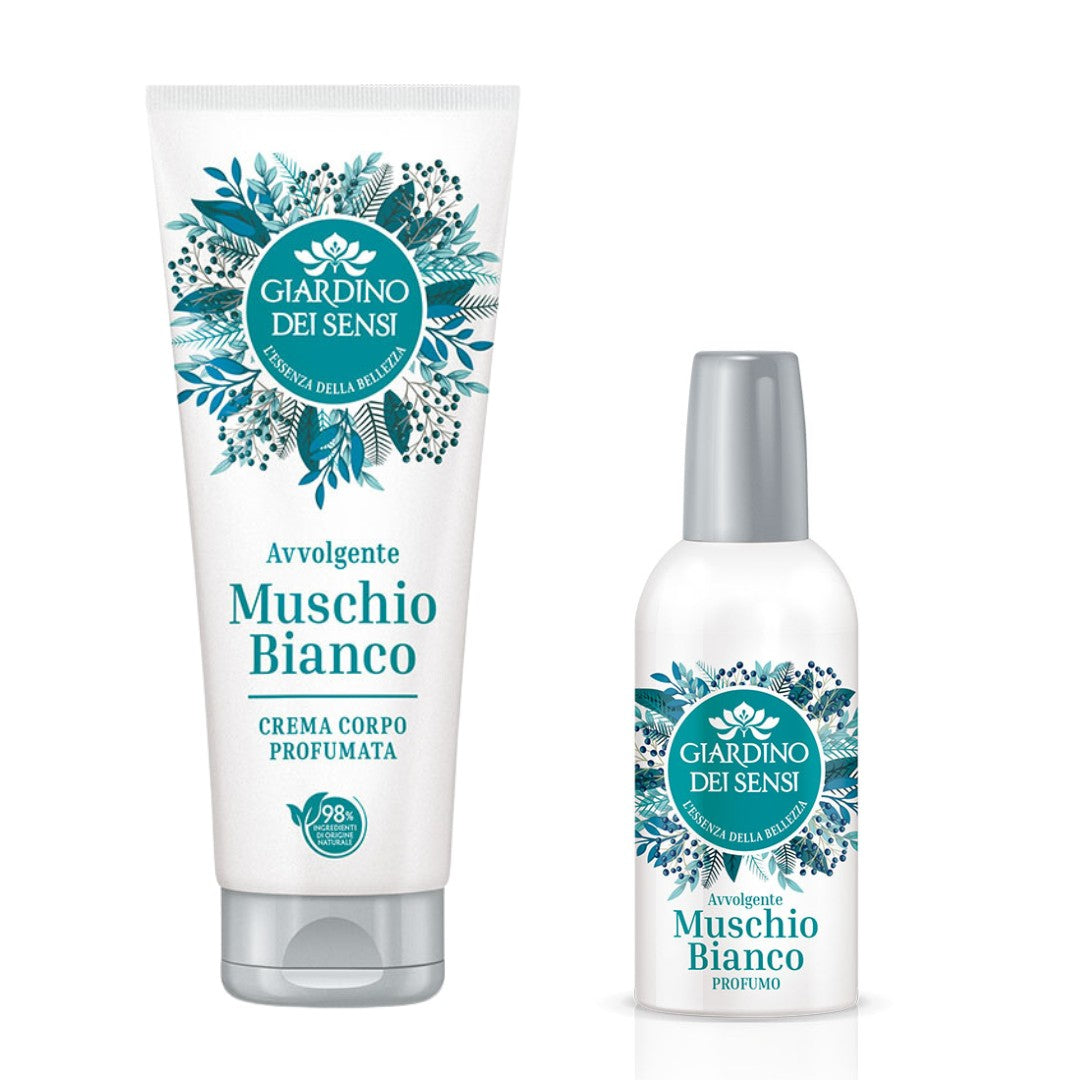 Kit Giardino dei Sensi Crema e Profumo al Muschio Bianco