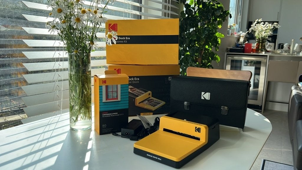 KODAK stampante portatile DOCK ERA PLUS, formato 4x6, giallo/nero - 24Bit