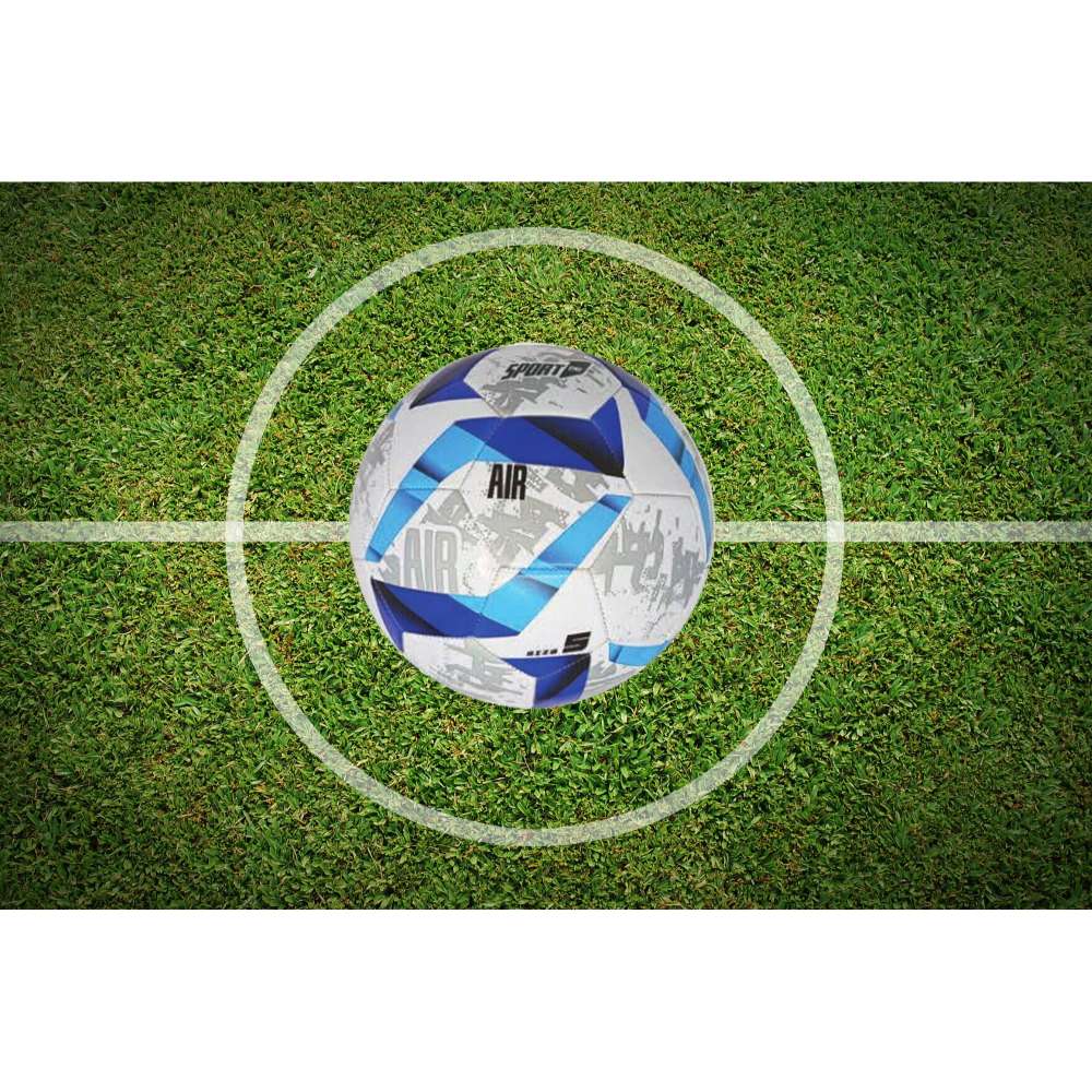 Kit Pallone Calcio Air Blu Con Sacca Personalizzata