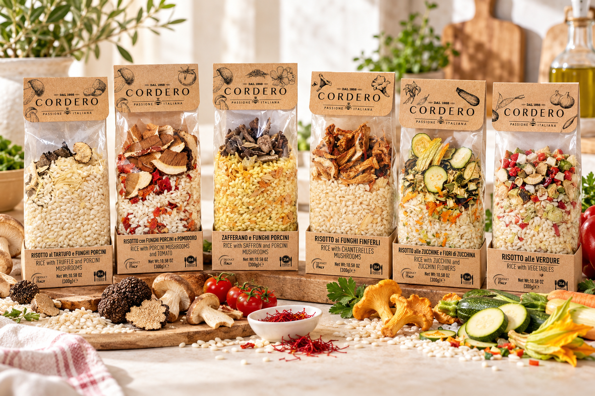Cordero Kit Degustazione 6 Risotti Gourmet
