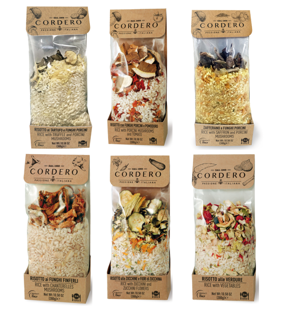 Cordero Kit Degustazione 6 Risotti Gourmet
