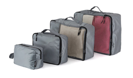 Set 4 Custodie da Viaggio Domopak Living