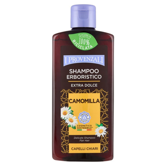 I PROVENZALI - Shampoo Erboristico Camomilla per Capelli Chiari - 250ml