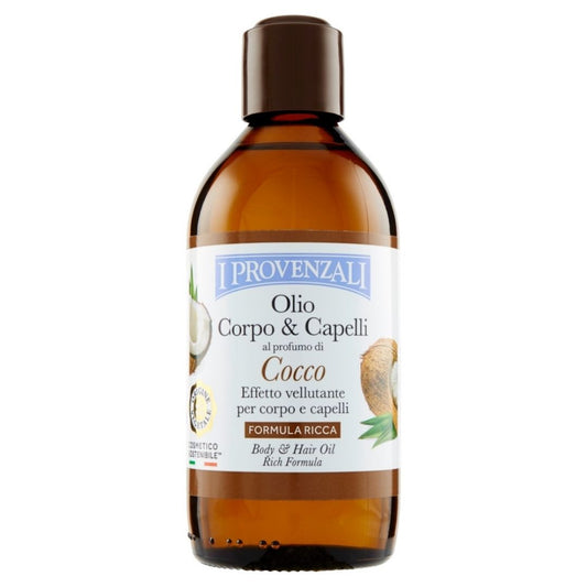 I PROVENZALI - Olio Corpo e Capelli Cocco - 200ml