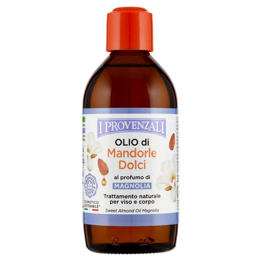 I PROVENZALI - Olio Corpo e Massaggi Mandorle Dolci Profumato - Magnolia - 200ml