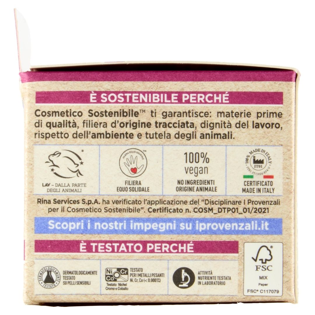 I PROVENZALI - Crema Viso Biologica Idratante Rosa Mosqueta - 50ml