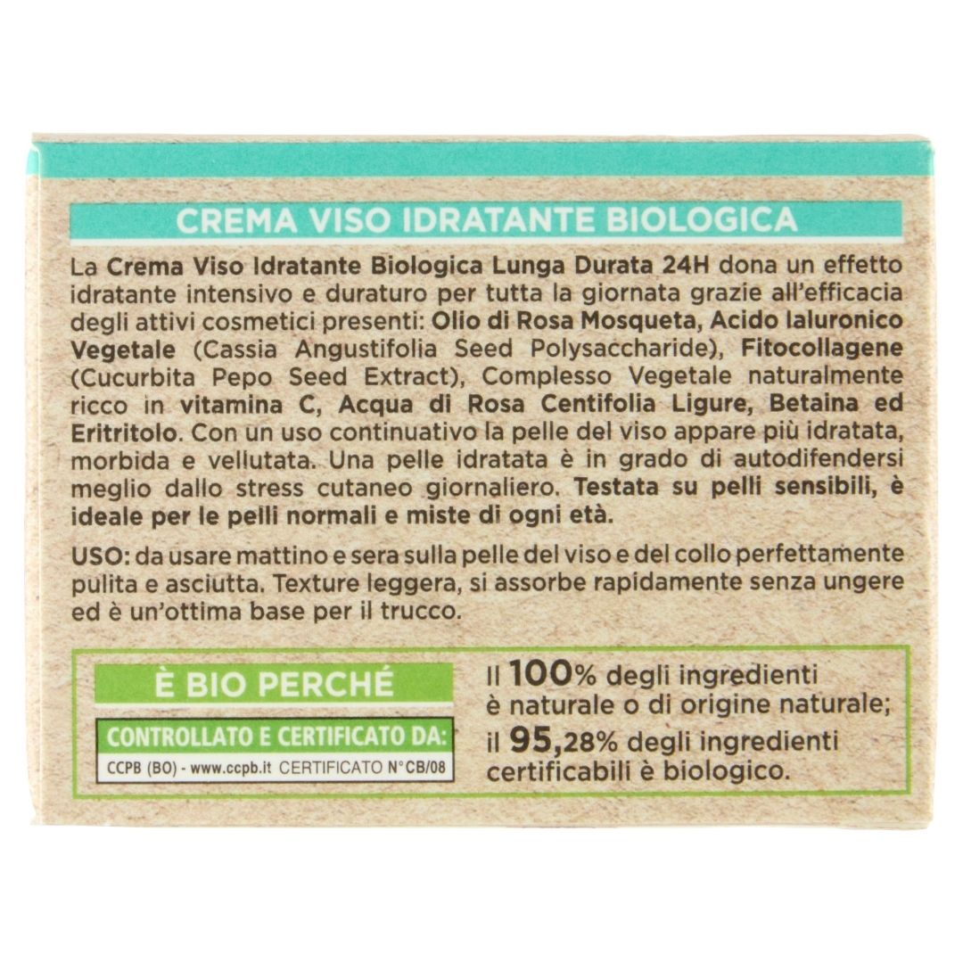 I PROVENZALI - Crema Viso Biologica Nutriente Rosa Mosqueta - 50ml