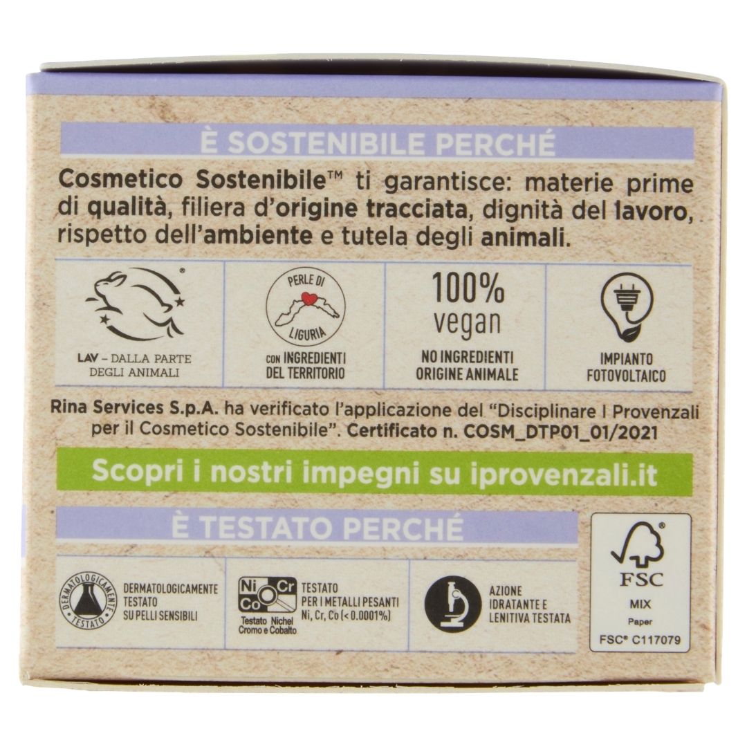 I PROVENZALI - Crema Viso Biologica Gel Lavanda Ligure - 50ml
