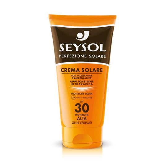 Seysol Crema Solare SPF 30 alta con acceleratore di abbronzatura 150ml
