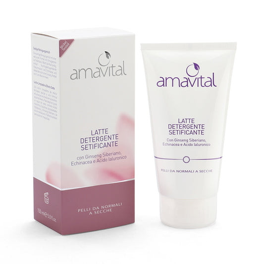 Amavital Latte Detergente Setificante 150ml - Pelli da normali a secche