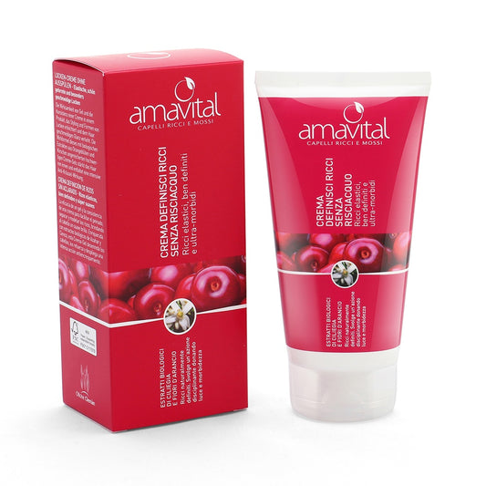 Amavital Crema Definisci Ricci senza Risciacquo 150ml - Capelli Ricci e Mossi