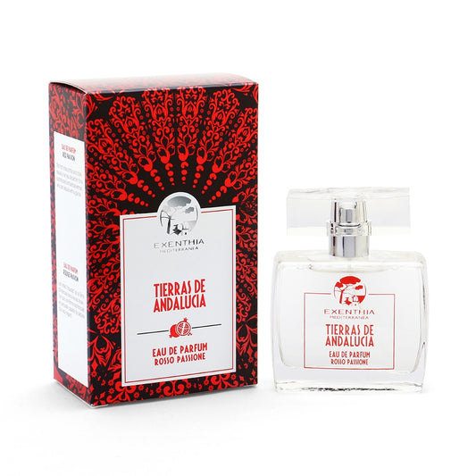 Tierras de Andalucia Eau de Parfum Rosso Passione 50ml - Exenthia Mediterranea