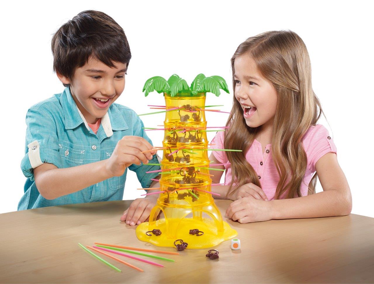 Mattel Games Salva le Scimmie Gioco da Tavolo, Regalo per Bambini 5+ Anni