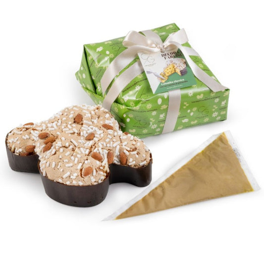 Cioccolato Gourmet Colomba Classica Decora e Farcisci con crema di Pistacchio 750gr