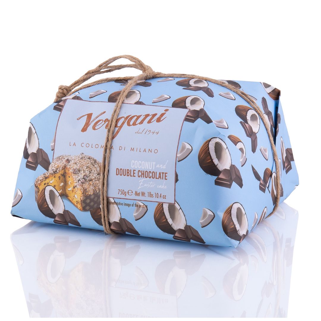 Vergani Colomba Cocco e doppio cioccolato 750 gr