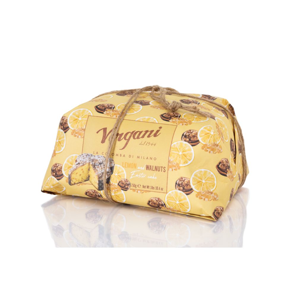 Vergani colomba Gourmet Limone e noci 750 grammi