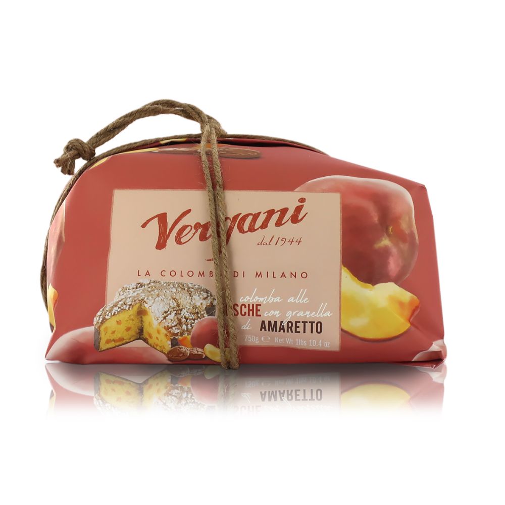 Vergani colomba Gourmet Pesca e Amaretto 750 grammi