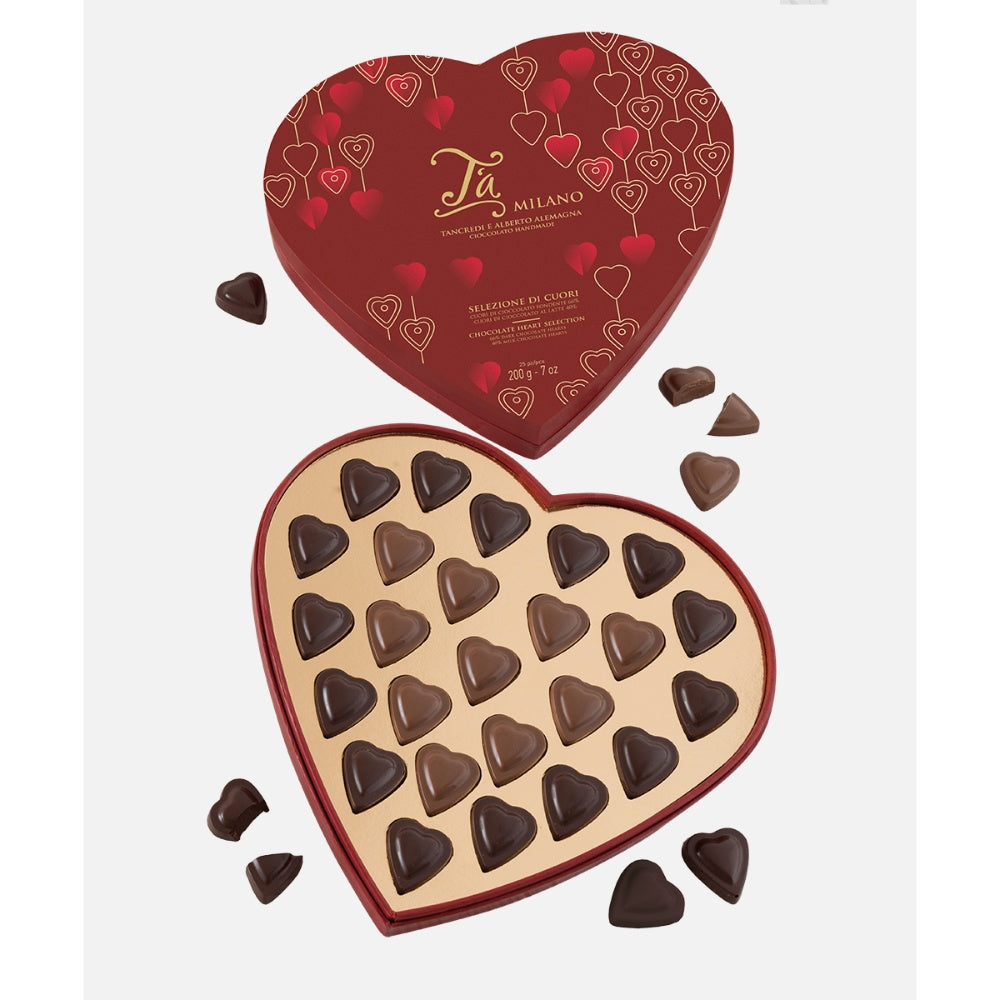 Confezione San Valentino cioccolatini assortiti 100g