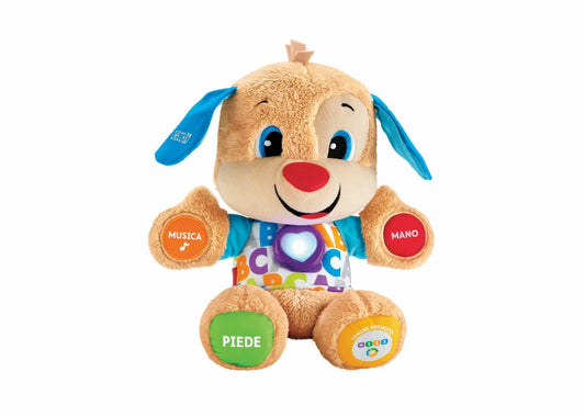 Fisher-Price Peluche Educativo il Cagnolino Smart Stages Ridi e Impara