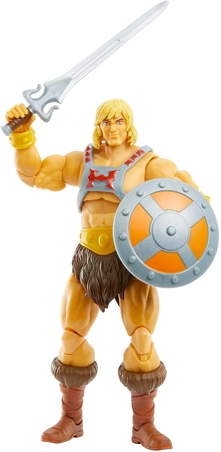 Masters of the Universe- Masterverse Revelation Personaggio He-Man Snodato da Collezione, Giocattolo per Bambini 6+Anni, GYV09