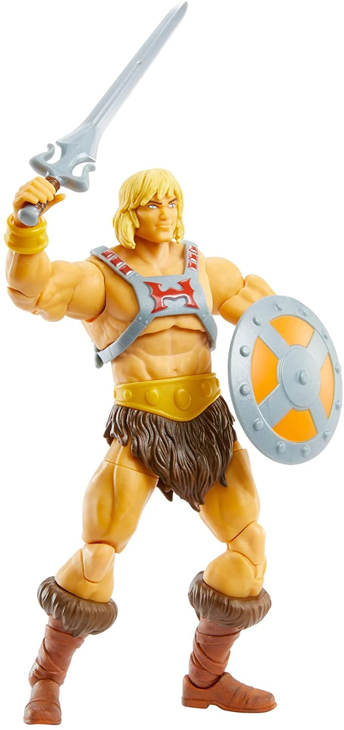 Masters of the Universe- Masterverse Revelation Personaggio He-Man Snodato da Collezione, Giocattolo per Bambini 6+Anni, GYV09