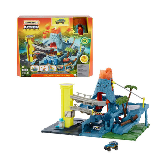 Matchbox Playset Fuga dal Vulcano