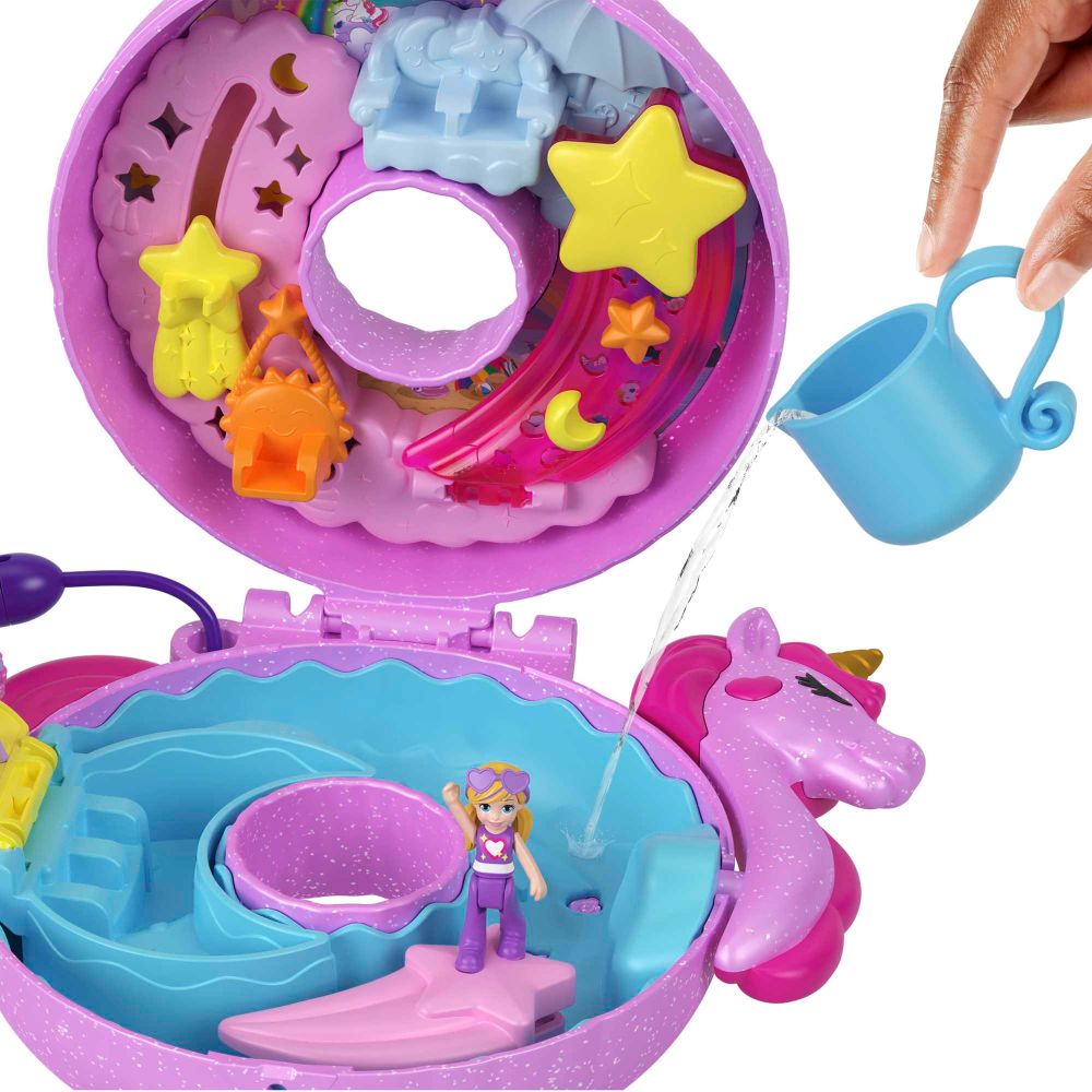 Polly Pocket Cofanetto Avventura sull'Isola dei Cristalli