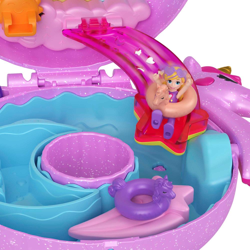 Polly Pocket Cofanetto Avventura sull'Isola dei Cristalli