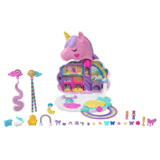 Polly Pocket Cofanetto Salone di bellezza unicorno