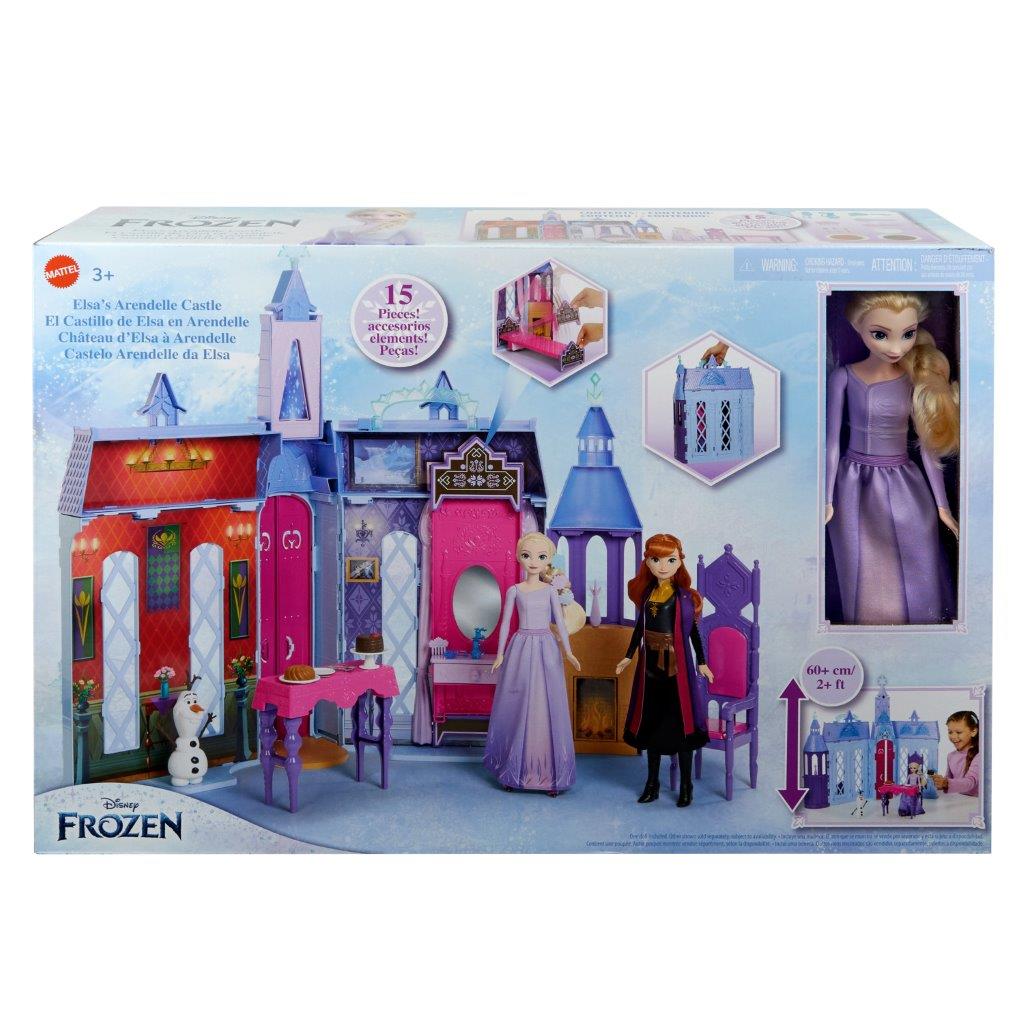 Disney Frozen Playset Il Castello di Arendelle Bambola di Elsa Inclusa