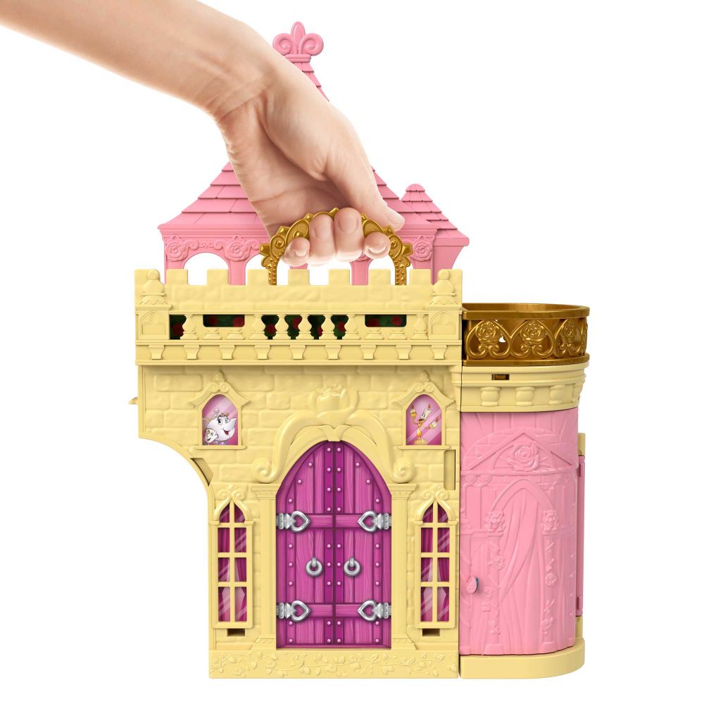 Principesse Disney Il Castello di Belle Playset con Bambola