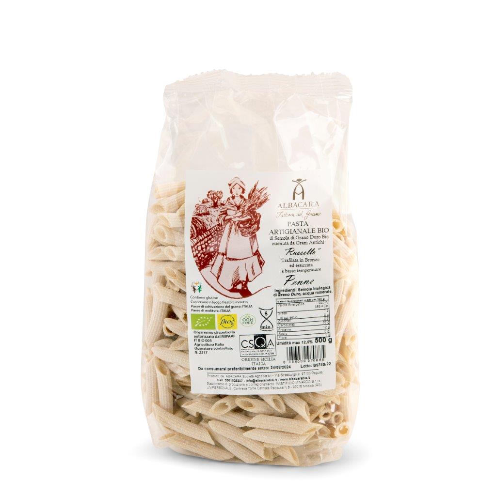 Albacara Bio Box-Olio EVO Nonno Giovanni e Pasta Tradizionale ai grani antichi di Sicilia