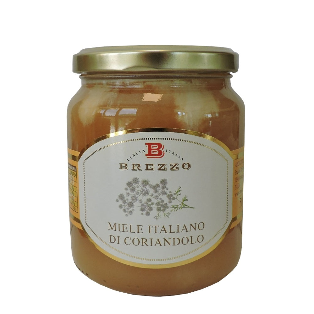 Brezzo Miele Italiano di Coriandolo 500 gr
