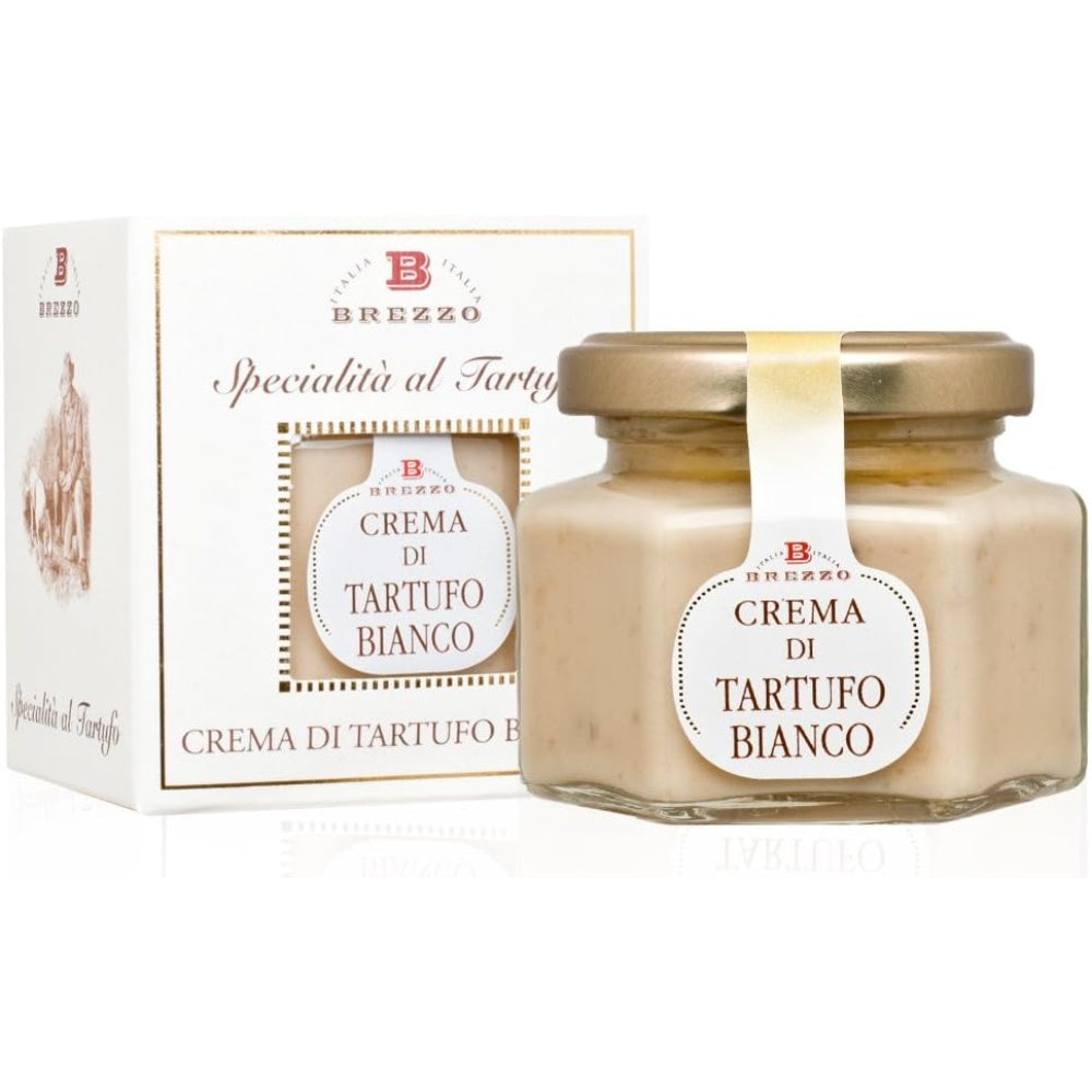 Brezzo Crema di Tartufo Bianco 80gr - Specialità al Tartufo