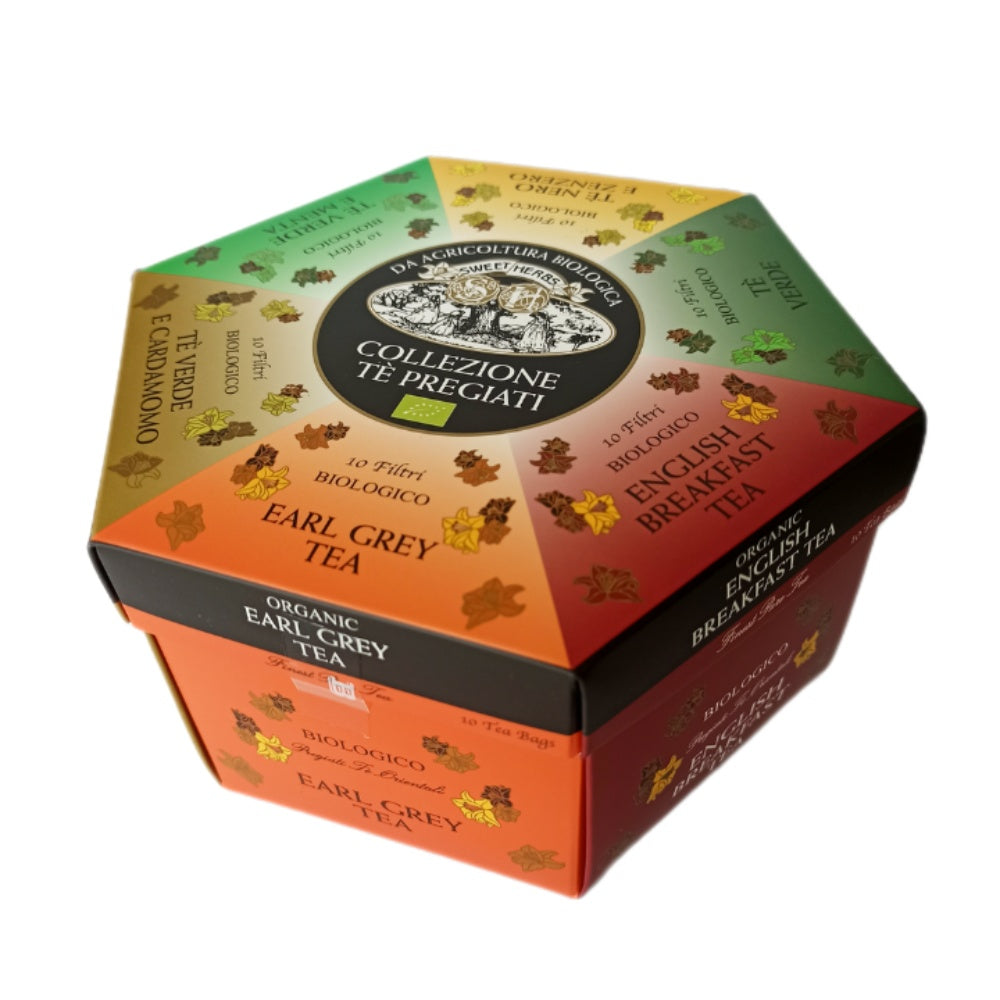 Brezzo Sweet Herbs Collezione Tè Pregiati 6 gusti 60 filtri