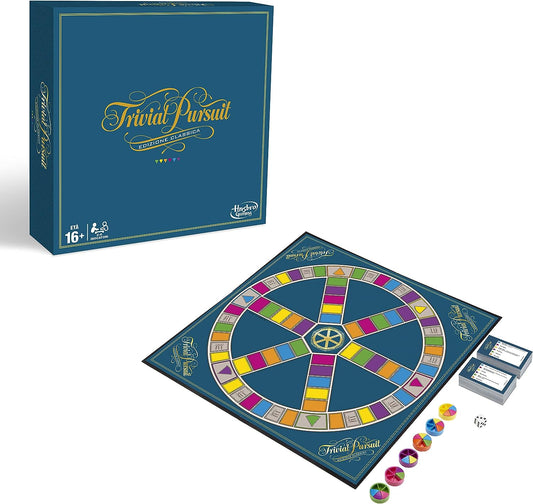 Trivial Pursuit Classico Gioco di Società Hasbro Gaming 16+