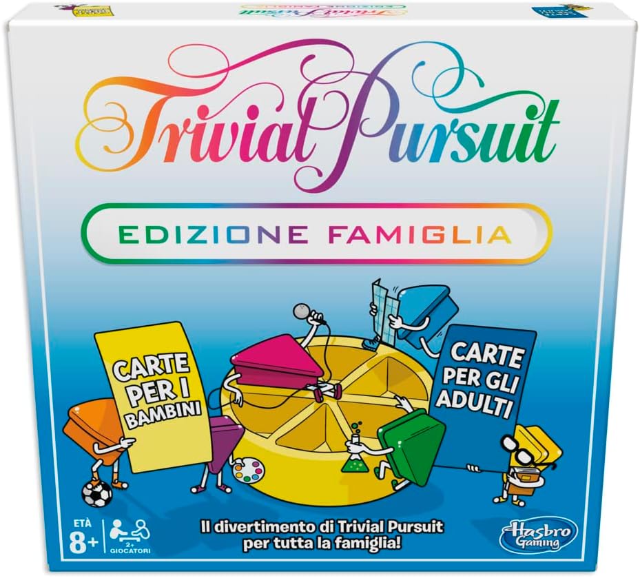 Trivial Pursuit Edizione Famiglia Gioco di Società Hasbro Gaming 8+