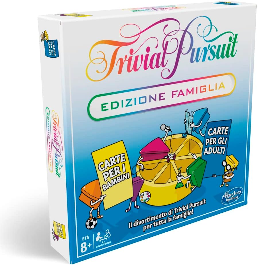 Trivial Pursuit Edizione Famiglia Gioco di Società Hasbro Gaming 8+